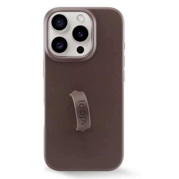 Loopy Case Espresso iPhone 16 Pro - Picture 1 of 4